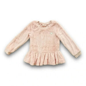 Juicy Couture | Faux Fur Peplum Tunic Top (6) 💖